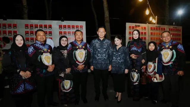 Pesona Annisa Pohan saat Hamil, Tampil Formal Dampingi AHY di Acara Reuni