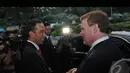Gubernur DKI Jakarta sekaligus presiden terpilih Joko Widodo mendapat kunjungan dari Menlu Canada John Baird, Jakarta Pusat, Senin (4/8/2014) (Liputan6.com/Herman Zakharia)