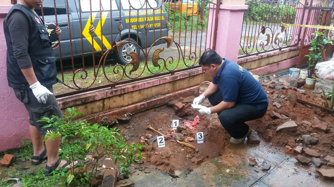 Tengkorak Manusia Dalam Septic Tank Gegerkan Warga Makassar