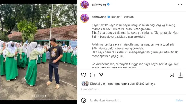 Baim Wong (Foto: Instagram/@baimwong)