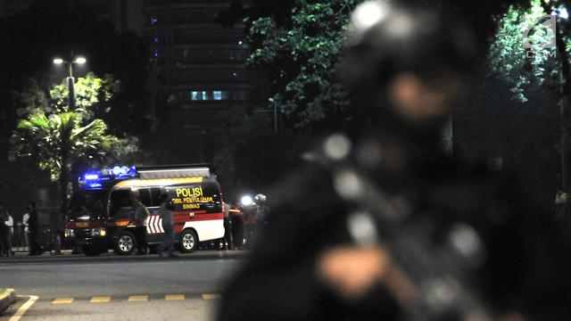 Terdengar Suara Ledakan Polisi Sisir di Parkir Timur Senayan