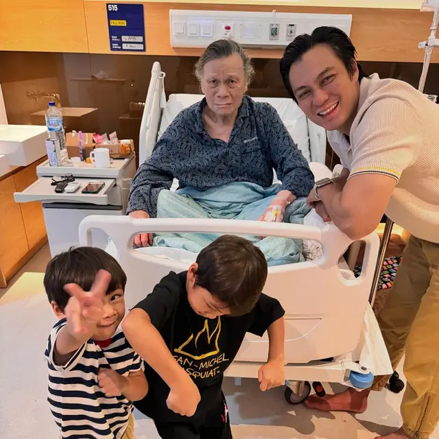 Baim Wong dan Ayahnya