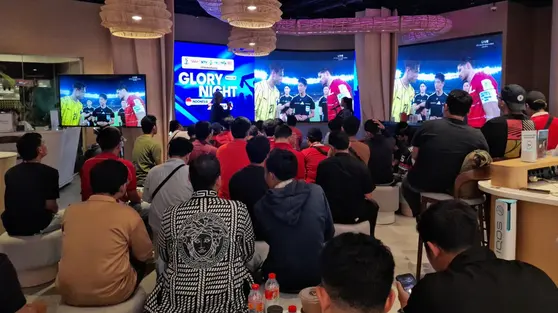 Suporter Garuda Penuhi Venue Nonton Bareng Timnas Indonesia vs Malaysia