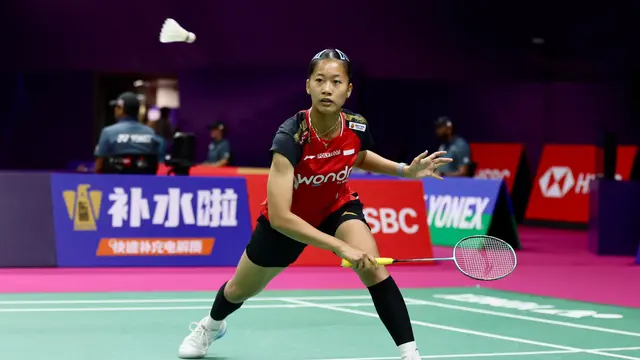 Putri KW beraksi di  Kejuaraan Dunia Bulutangkis 2026