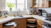 10 Inspirasi Dapur Multifungsi di Ruang Terbatas untuk Hunian Modern, Kekinian di 2025