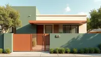 10 Warna Cat Tembok Pagar yang Lagi Trend untuk Fasad Rumah