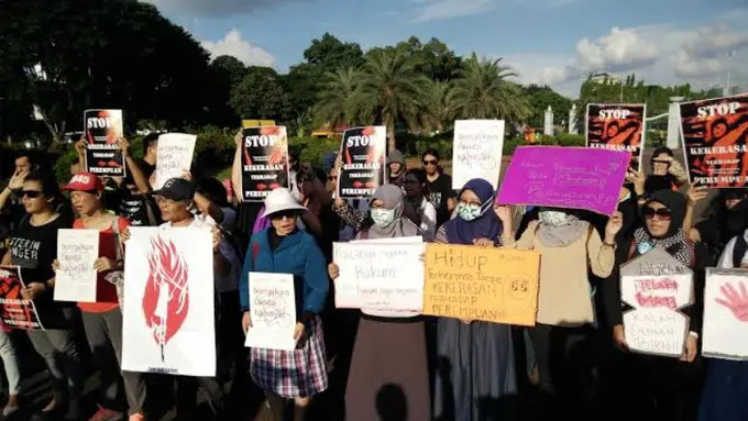 Aksi Damai untuk Yuyun, Stop Kekerasan Terhadap Perempuan