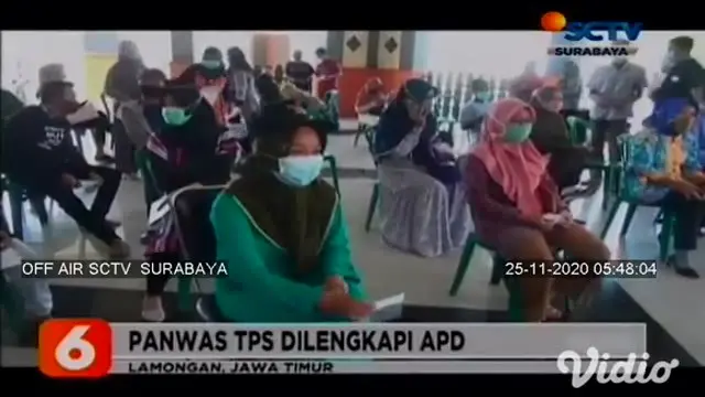 VIDEO: Jelang Pilkada, 3.071 Panwas TPS Lamongan Jalani Tes Cepat COVID-19