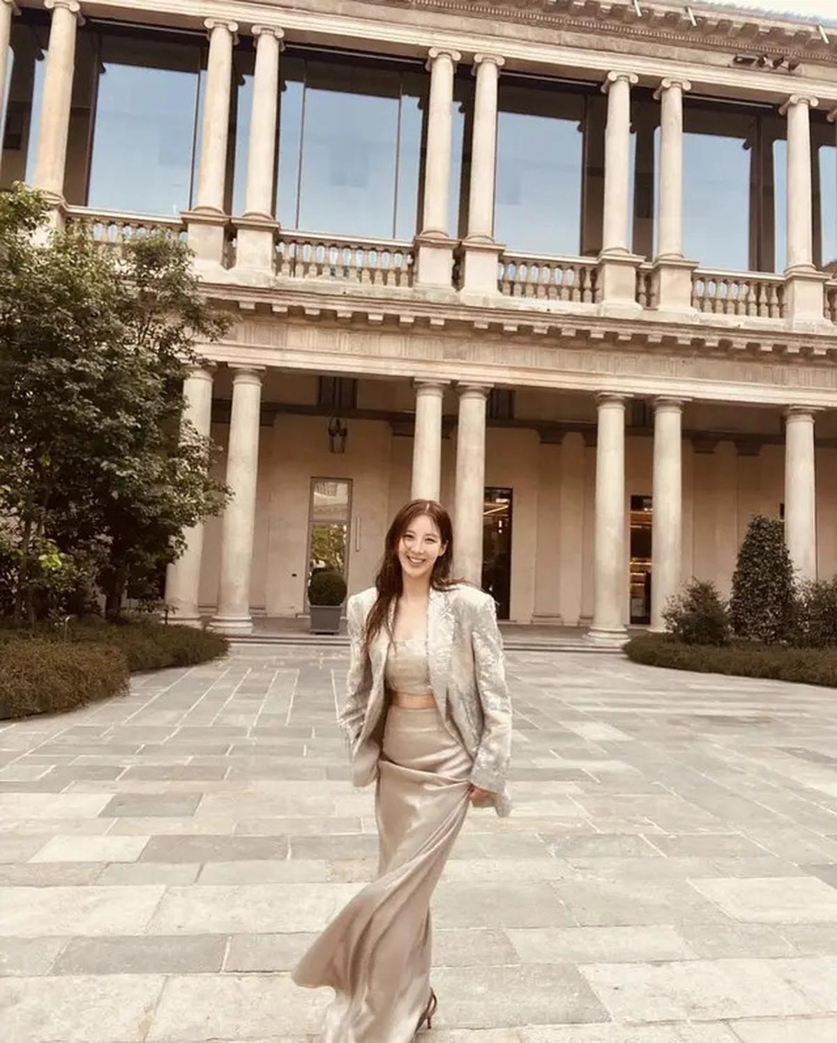 Seohyun SNSD Cedera di Lokasi Syuting, Pakai Kruk Saat Jadi MC KBS Drama Awards 2024