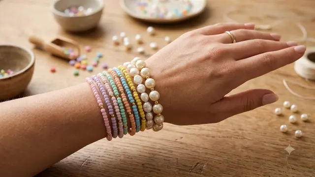 Gelang Manik-Manik Estetik