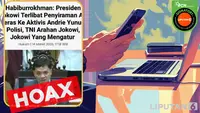Cek Fakta: Hoaks Artikel Habiburokhman Sebut Jokowi Terlibat Penyiraman Air Keras Aktivis KontraS