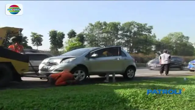 9 Kendaraan Tabrakan Beruntun di Tol Purbaleunyi