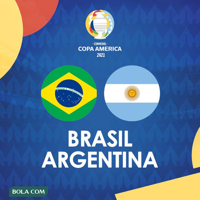 Jadwal Siaran Langsung Final Copa America 2021 Minggu 11 Juli 2021 Adu Gengsi Brasil Vs Argentina Dunia Bola Com