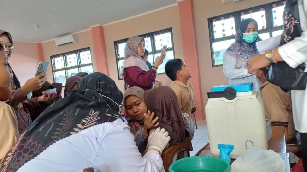 Ribuan Pelajar Lebak Disasar Program Bulan Imunisasi Anak Sekolah (BIAS): Menuju Generasi Unggul dan Sehat