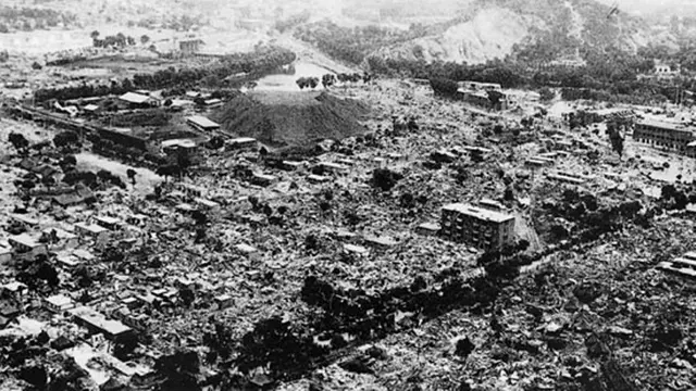 Setidaknya 250 ribu orang tewas dalam gempa yang mengguncang Tangshan pada 1976