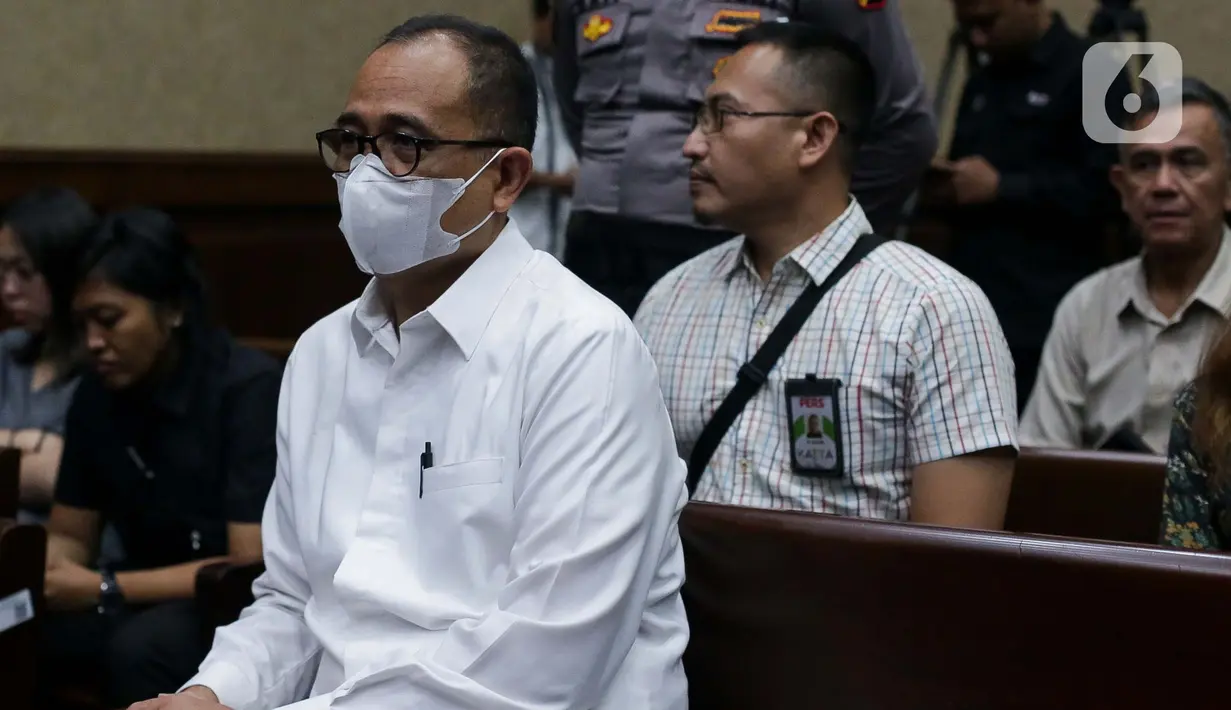 Sidang mendengar pembacaan tuntutan dari Jaksa Penuntut Umum Komisi Pemberantasan Korupsi (KPK). (Liputan6.com/Herman Zakharia)