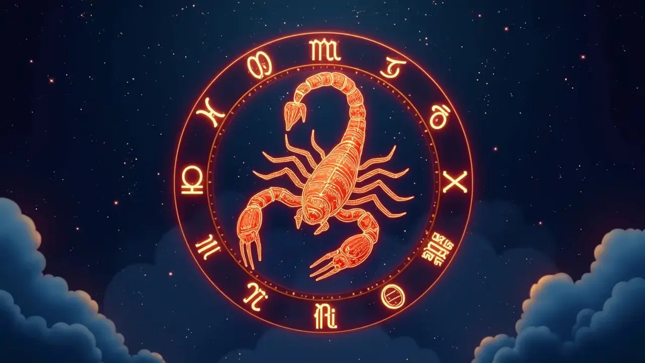 logo zodiak scorpio