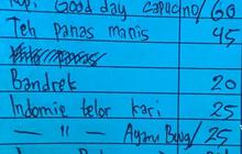 Kunjungi Warung di Puncak Bogor, Wanita Ini Syok Lihat Tagihan, Harganya Disebut Tak Masuk Akal