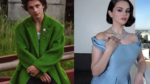 Daftar Pemenang SAG Awards 2025 (credit: instagram/tchalamet/selenagomez)