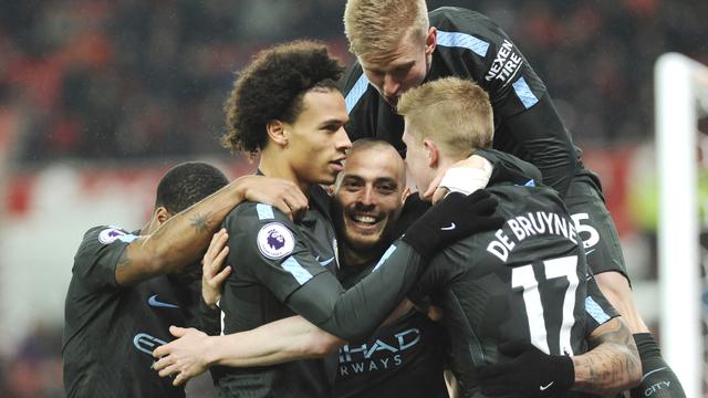 Manchester City Tumbangkan Arsenal