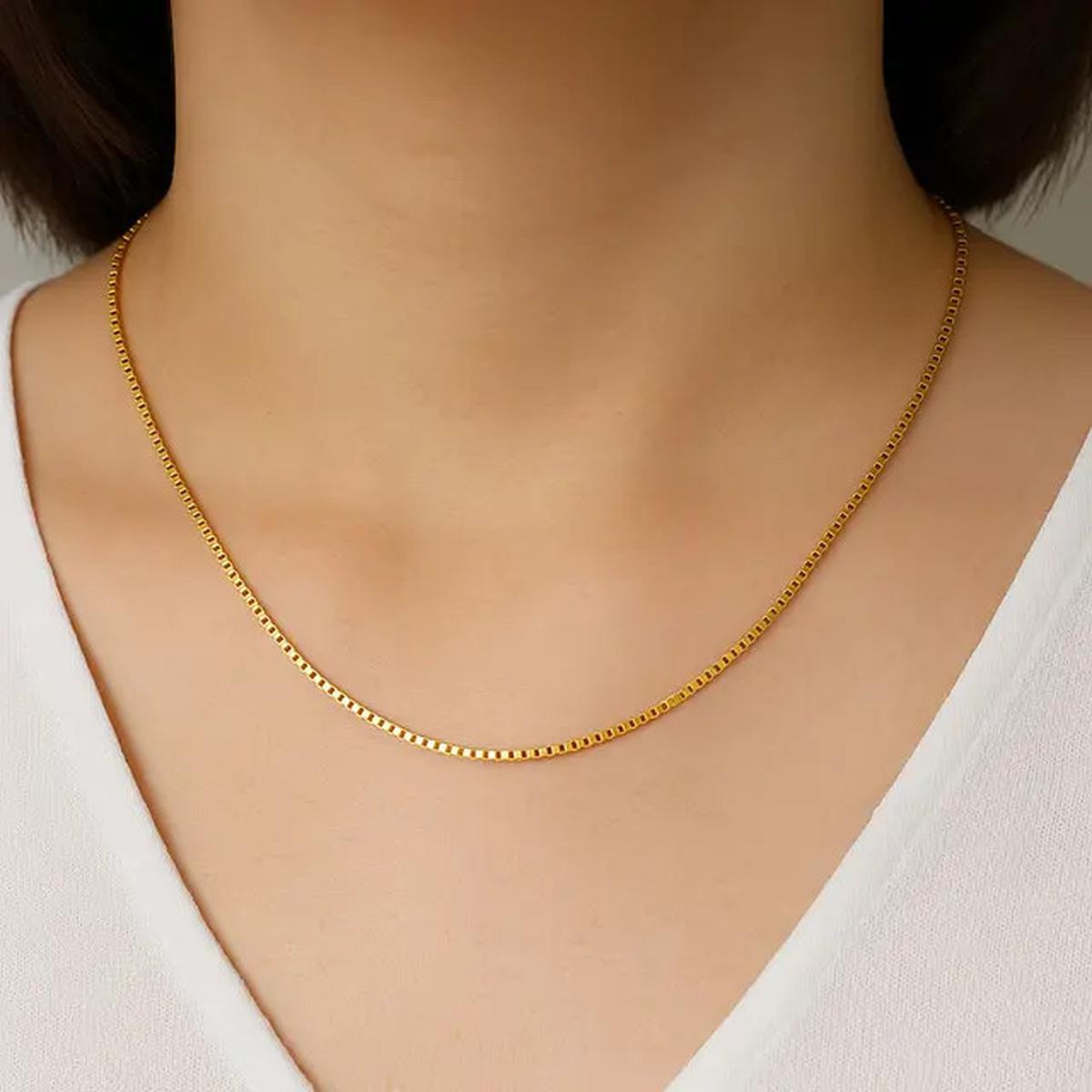 7 Model Kalung Emas 3 Gram Terbaru untuk Leher Pendek, Bantu Tampil Elegan di 2025