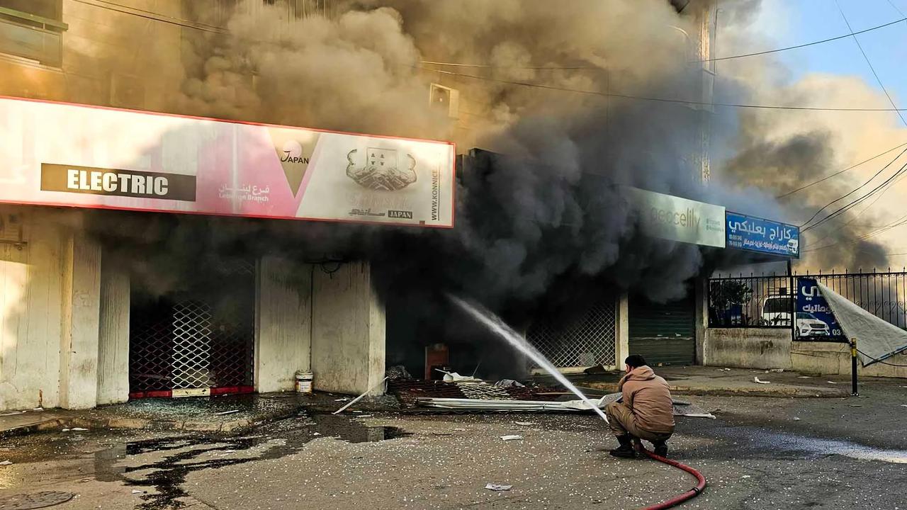 FOTO: Serangan Udara Israel Kembali Guncang Beirut Selatan