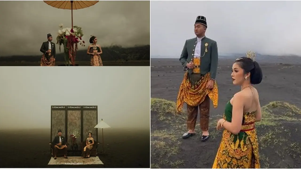 6 Potret Prewedding Fay Nabila, Busana dan Tata Rias Jawa Bikin Pangling