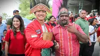 Ketua Umum Partai Solidaritas Indonesia (PSI) Kaesang Pangarep di Papua Barat Daya. (Foto: Istimewa).