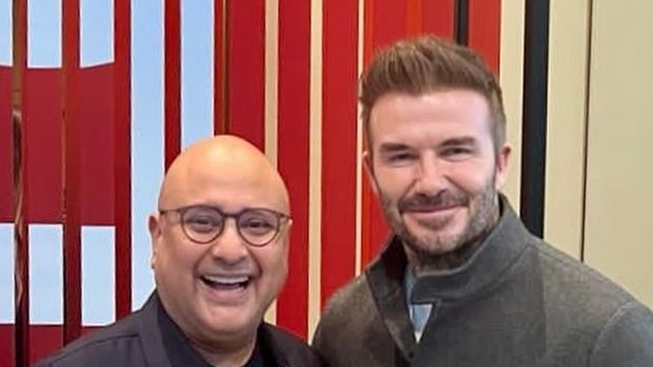Potret Irwan Mussry Unggah Foto Bareng David Beckham saat Bertemu di Kuala Lumpur, Bikin Heboh