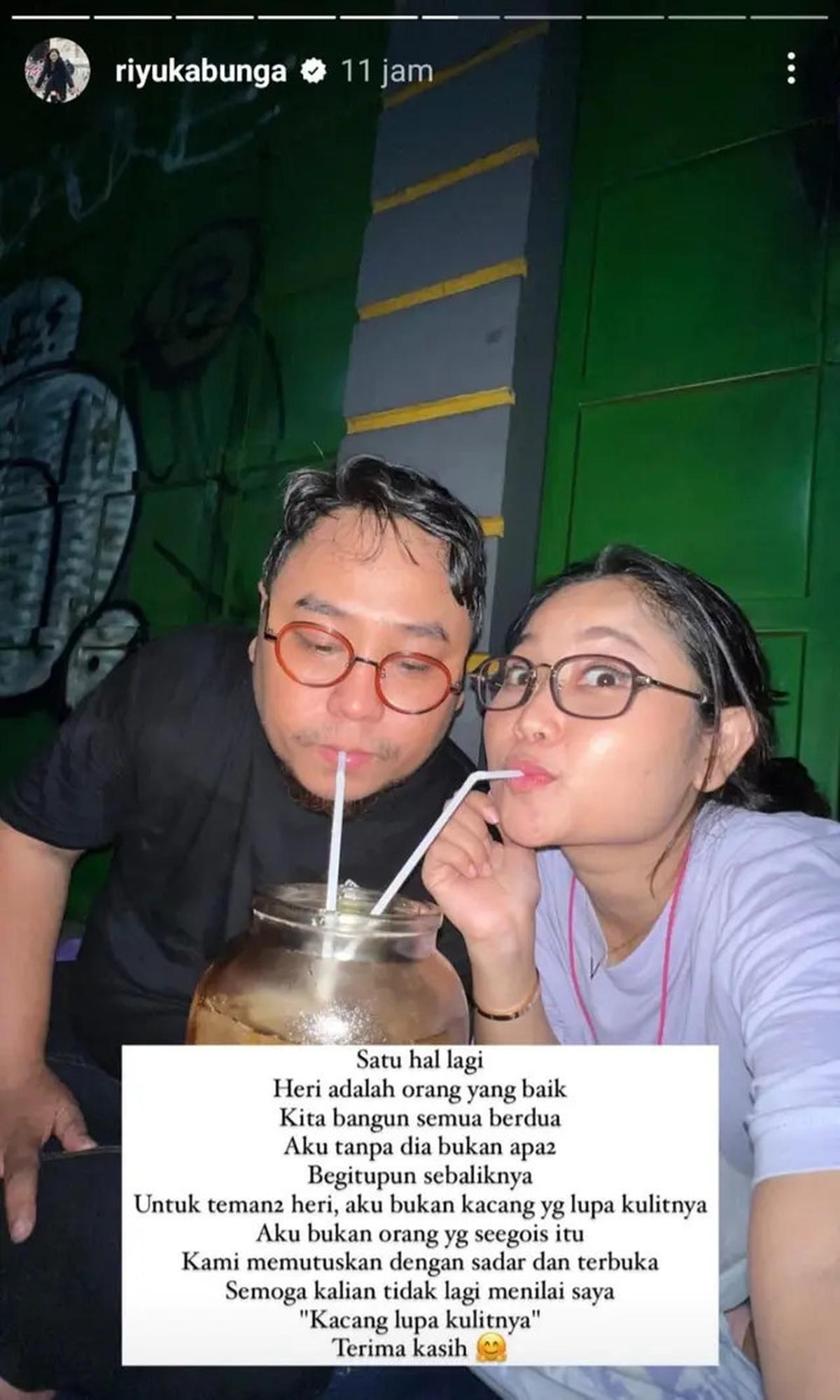 Riyuka Bunga Beberkan Alasan Gugat Cerai Heri Horeh, Akui Komunikasi Masih Terjalin Baik