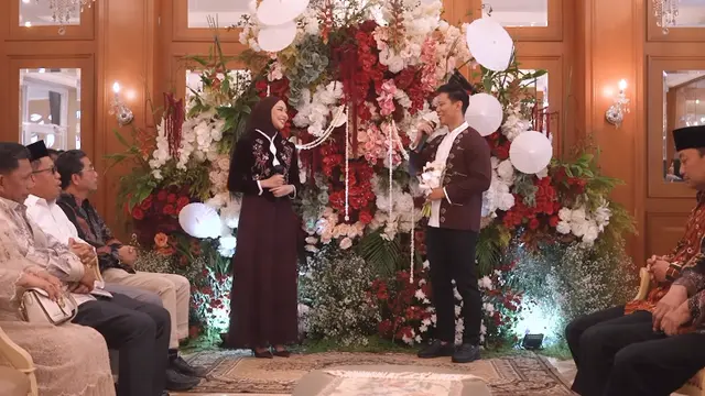 Model Dress Dara Arafah saat Lamaran