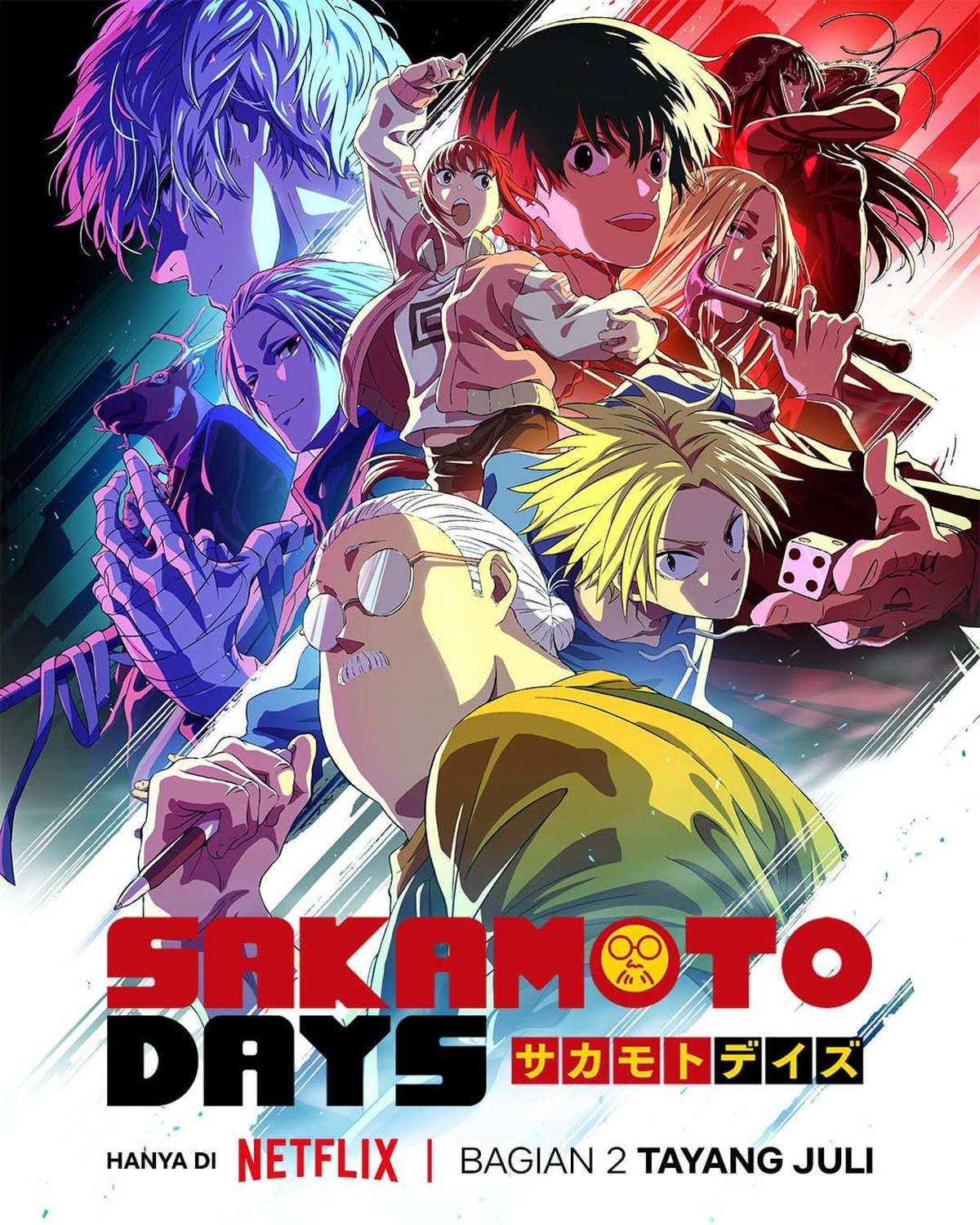Anime 'SAKAMOTO DAYS' Part 2 Bakal Tayang di Netflix Juli 2025, Siapa yang Enggak Sabar Nungguin?