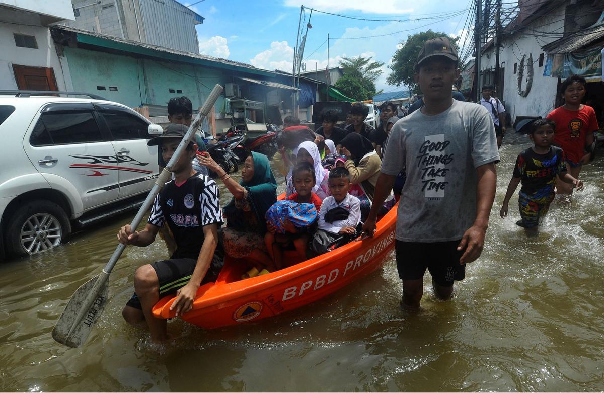 Banjir rob Muara Angke