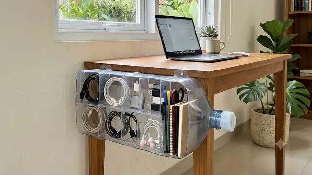 Organizer Meja Kerja dan Kabel Elektronik