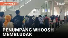 KCIC mencatat pengguna jasa kereta cepat Whoosh dalam sepekan terakhir meningkat sekitar 20-25 persen dan telah melayani sebanyak 123 ribu penumpang selama periode 17-23 Desember 2023.