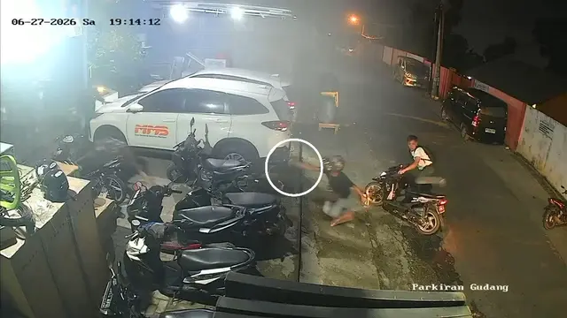 Momen Aksi Curanmor Gagal, Pelaku Ancam Tembak Korban