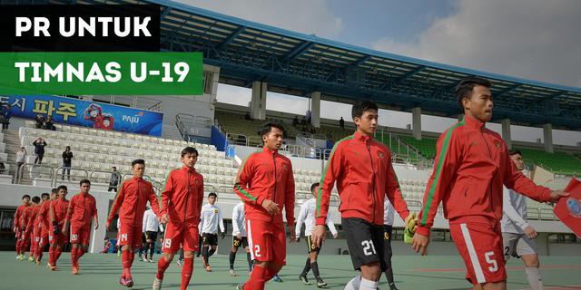 VIDEO: Kelemahan Timnas Indonesia U-19 yang Harus Dibenahi