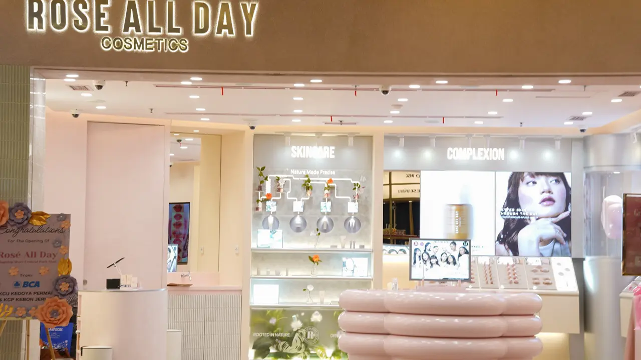 Mengintip Konsep Gerai Ketiga Rose All Day yang Bernuansa Clean dan Futuristik