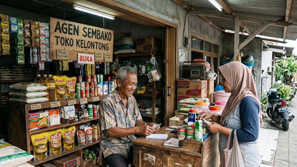 Keuntungan Usaha Agen Sembako Kecil untuk Lansia, Modal Minim Cara Kelola Mudah