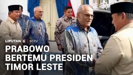 Prabowo Sambut Ramos-Horta dan 20 Peraih Nobel, Bahas Kerja Sama Strategis