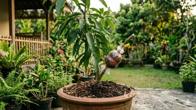 Menanam Kelengkeng secara Cangkok
