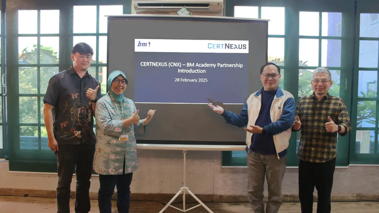 Universitas Bunda Mulia (UBM) melalui BM Academy dengan bangga mengumumkan kemitraan strategis dengan CertNexus, penyedia sertifikasi internasional terkemuka di bidang emerging technology, khususnya bidang Artificial Intelligence (AI), Data Science, Data