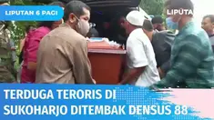 Seorang terduga teroris di Sukoharjo, yang berprofesi sebagai dokter umum ditangkap oleh Tim Densus 88. Saat akan ditangkap, terduga SU melawan, berujung penembakan kepada terduga teroris hingga tewas.