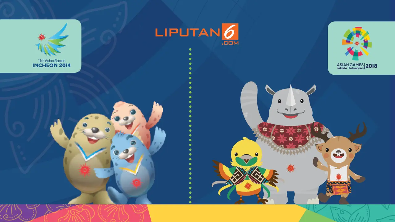 Banner Peringkat Indonesia Meroket di Asian Games 2018