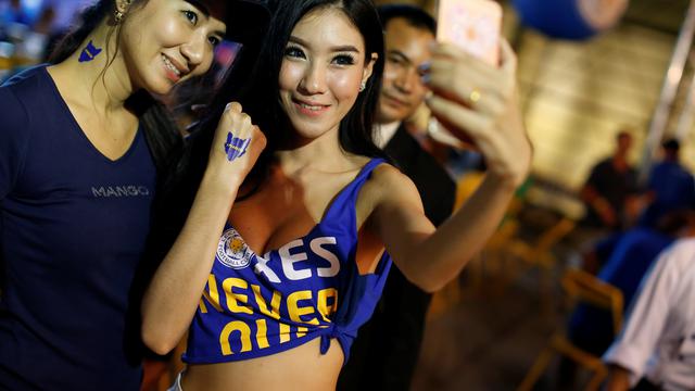 Leicester Juara Demam Biru Mewabah Hingga Thailand Bola Liputan6 Com