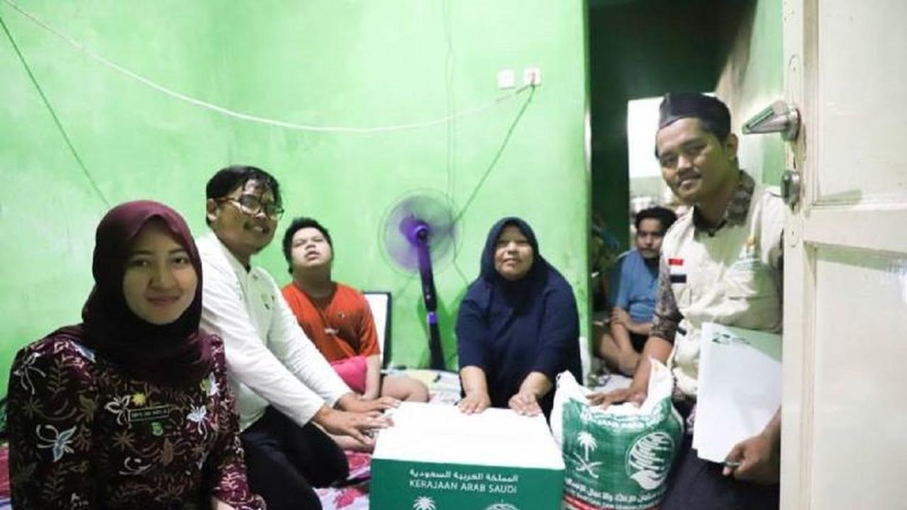 Baznas Tangerang Salurkan Bantuan Sembako Kerajaan Arab Saudi Jelang Ramadan