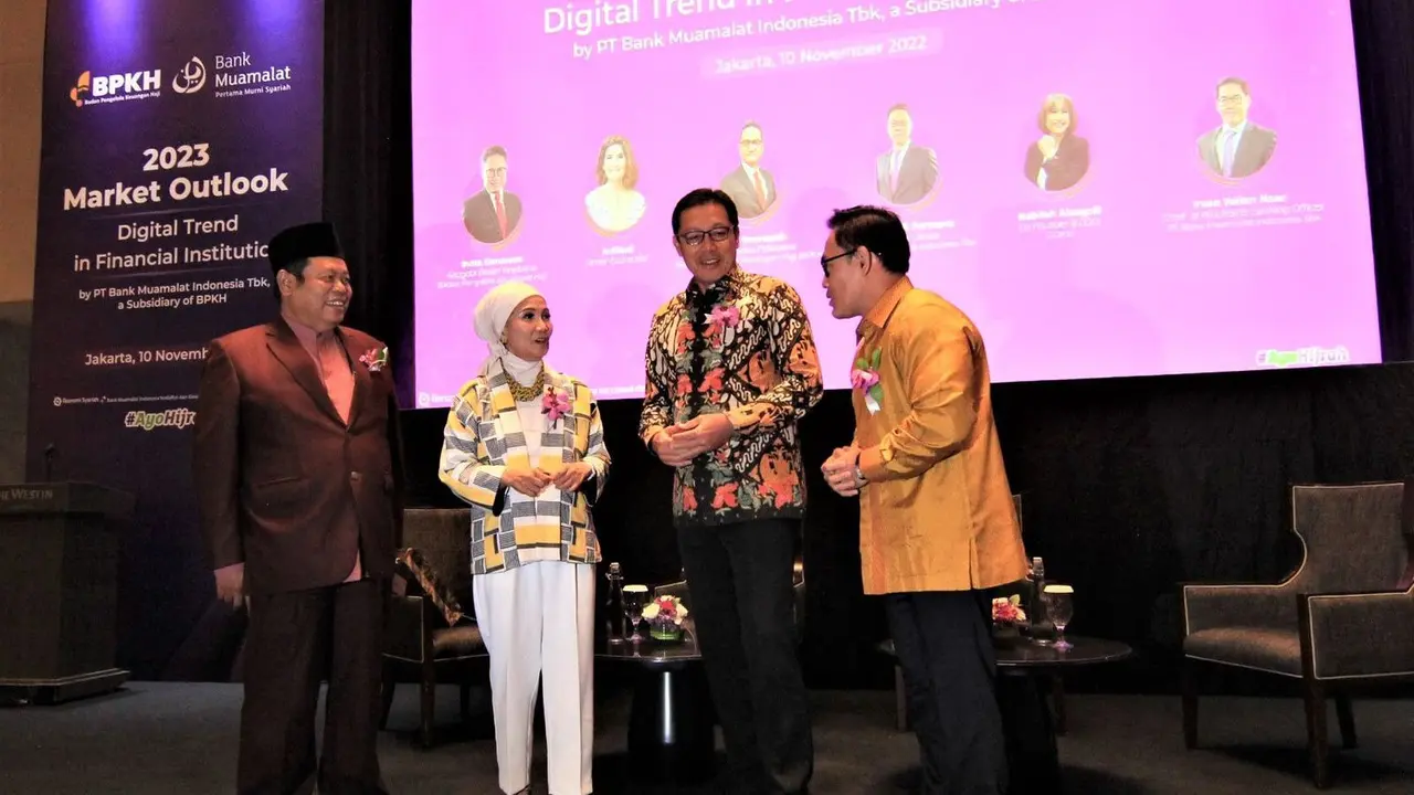 Bank Muamalat menggelar Market Outlook 2023 dengan tema Digital Trend in Financial Institution sebagai sarana berbagi pengetahuan sesama pelaku industri dan wujud apresiasi atas loyalitas nasabah.