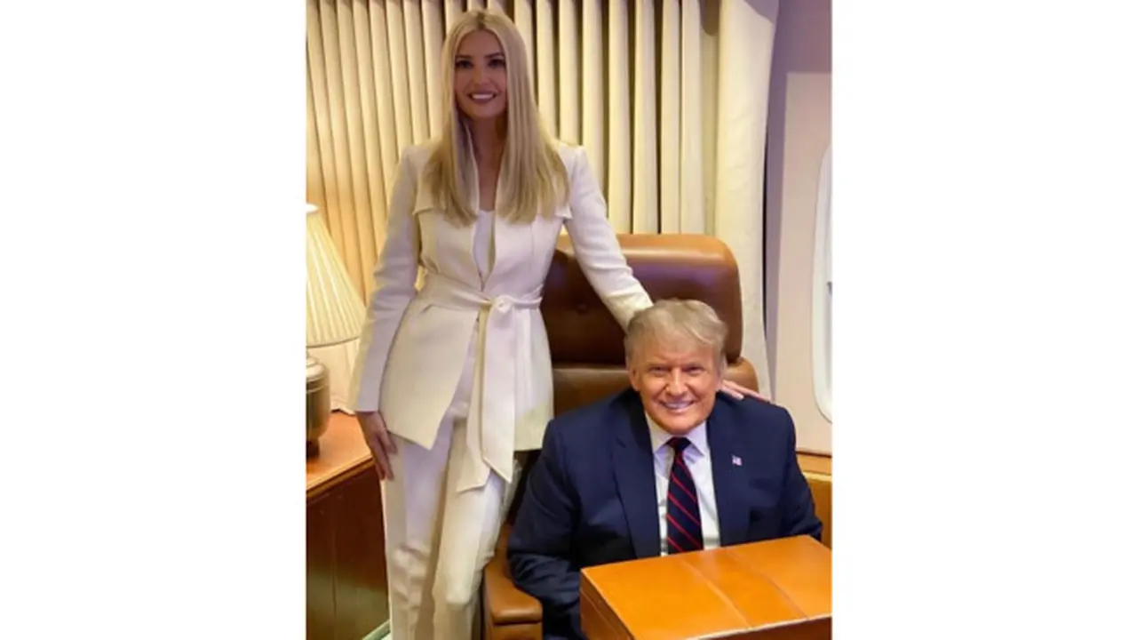 Ivanka Trump bersama ayahnya, Donald Trump. (Instagram/IvankaTrump)