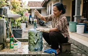 6 Cara Membersihkan Galon Berlumut dan Berkerak Tanpa Merusak Kemasannya