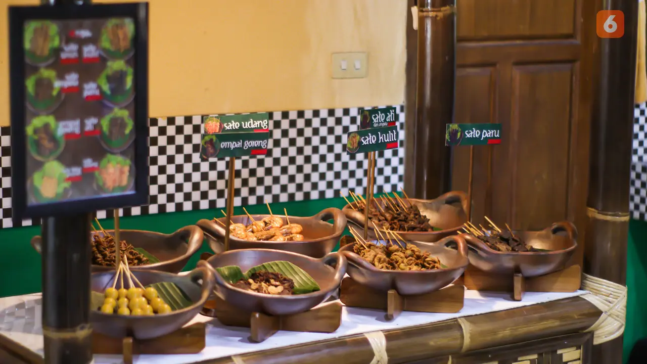 Menu restoran